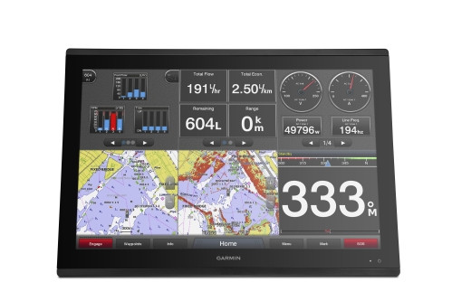 4112527__70466 Garmin GPSMAP 8424 24" Chartplotter with Worldwide Basemap - Image 1