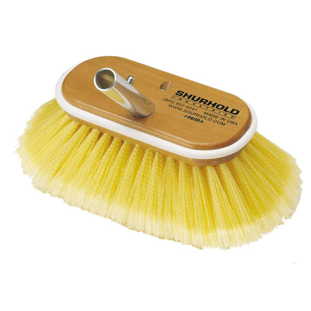 Shurhold-6-Polystyrene-Soft-Bristles-Deck-Brush-960_4479__27389 Shurhold 6" Polystyrene Soft Bristles Deck Brush - Image 1