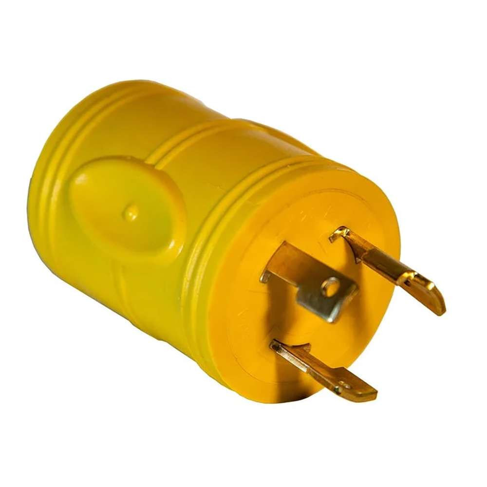 Xtreme-Heaters-Marine-Plug-Adapter-30A-125V-Male-to-15A-125V-Female-XTRAD-012_91138__34701 Xtreme Heaters Marine Plug Adapter, 30A 125V Male to 15A 125V Female - Image 1