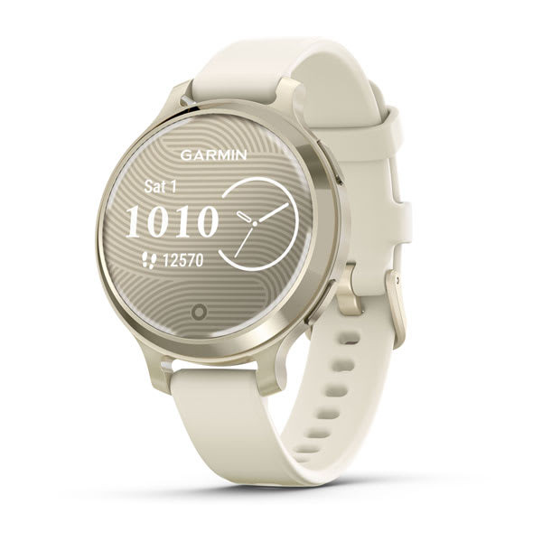 cf-lg__74766 Lily® 2 Active, Lunar Gold with Bone Silicone Band - Image 1
