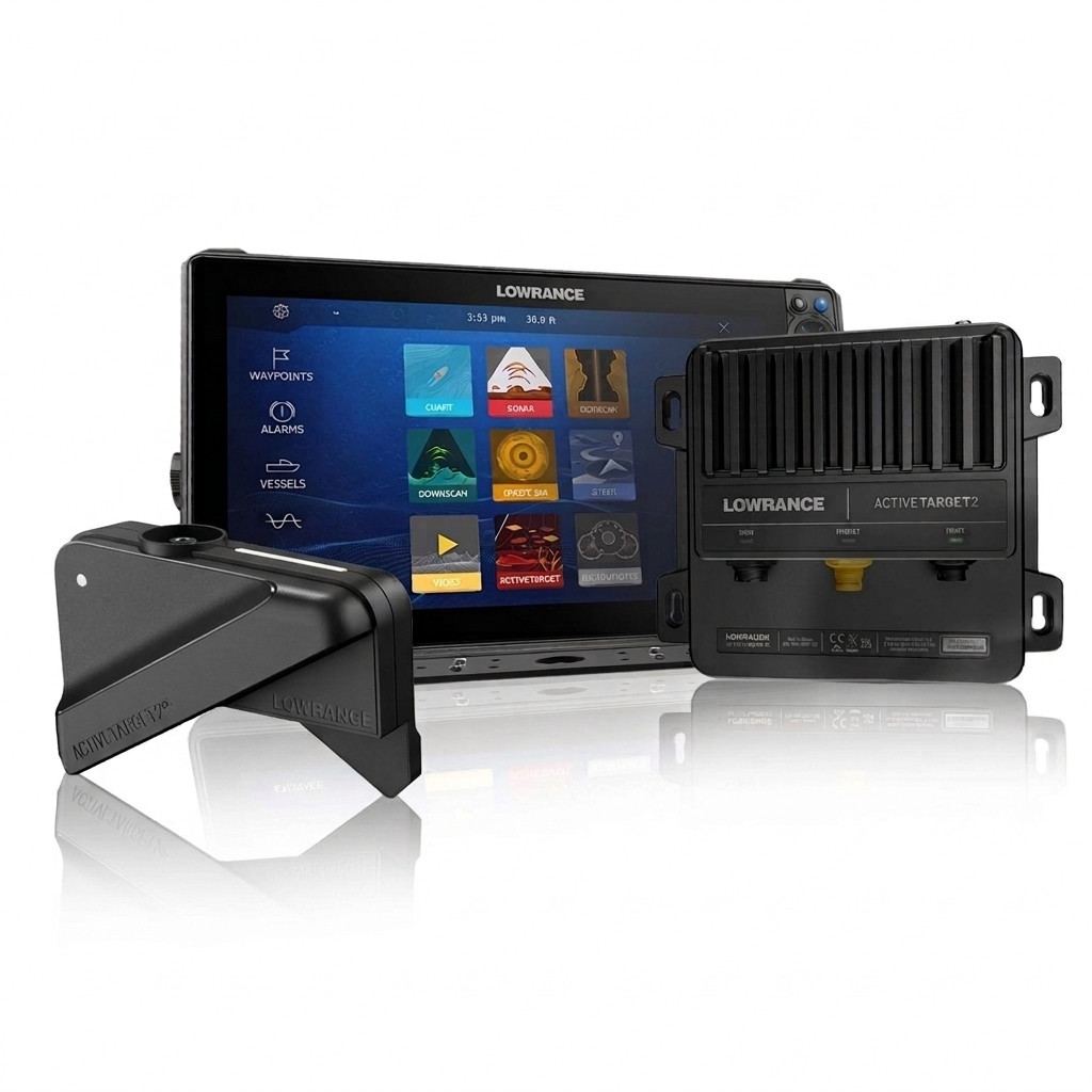 lowrance-activetarget-2-xl-hds-pro-bundle__12260 Lowrance ActiveTarget 2 XL Live Sonar Bundle with HDS PRO 10 Display - Image 1
