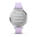 Lily® 2 Active, Silver with Purple Jasmine Silicone Band - Image 3