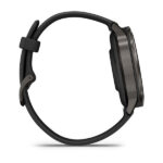 Garmin Venu 4 - 41 mm, Slate with Black Silicone Band - Image 2