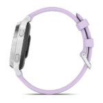 Lily® 2 Active, Silver with Purple Jasmine Silicone Band - Image 2